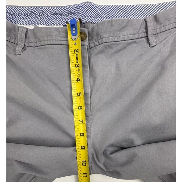 Talbots Relaxed Chino Ankle Pants Gray Cotton Stretch Preppy Weekend Casual 16 - Picture 9 of 14
